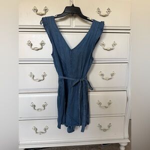Old Navy Denim V-Neck Romper